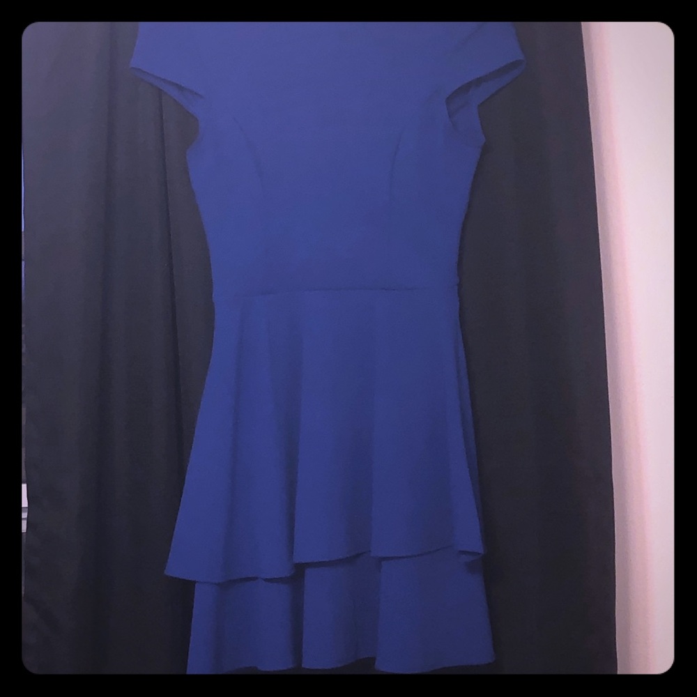 Blue dress